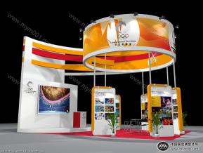 中国奥委会展览模型