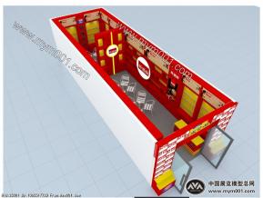 珠海佳霖食品展览模型图片