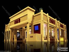 白金湾展览模型图片
