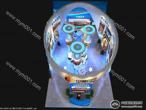 中国白沟展台模型