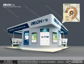 广松电子展览模型