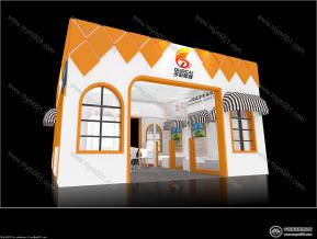 多彩堂展览模型