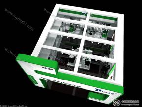 富凯家具展览模型图片