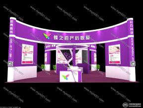 蝶之韵展览模型图片
