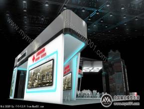 上海裕都集团展览模型图片