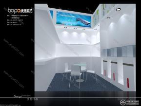 三目展览模型图片