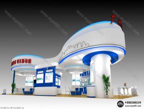 天河展览模型图片
