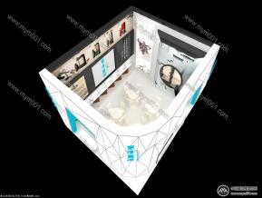 蜀汉皇城展览模型图片
