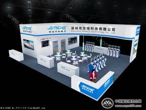 深圳安培展览模型图片