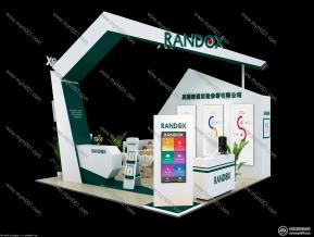 RANDOX医药展台设计