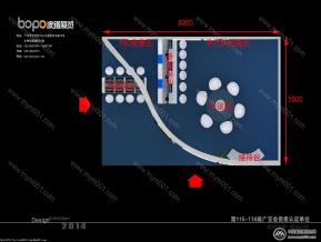 并行展览模型图片