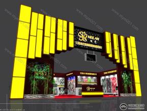 木兰墙纸展览模型图片