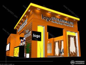绍兴宁博家纺展览模型图片