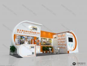 DMG电机展览模型图片