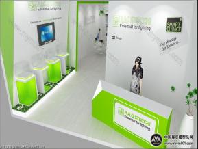 AAG展览模型效果图