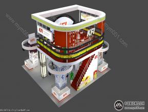 食品展4面开口