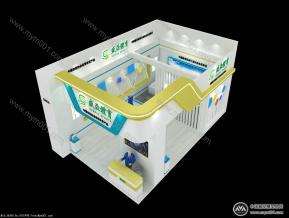 盛亚体育展3DMAX模型