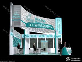 金鸣乐器展览模型图片