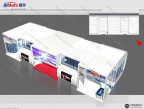 易车展台模型