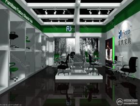 富凯家具展览模型图片