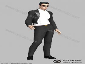 西装男