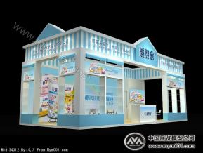 丽婴坊展览模型图片