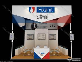 飞斯耐展览模型图片