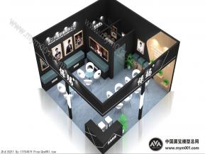 乔隆展览模型图片