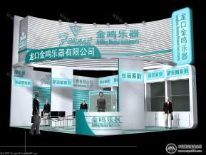 金鸣乐器展览模型图片