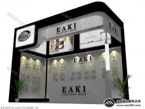 EAKI水龙头展览模型图片