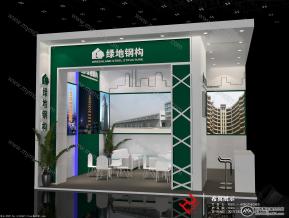 绿地地产展会模型