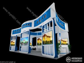 思源学院展览模型图片