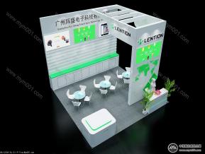 辉盛电子展览模型图片