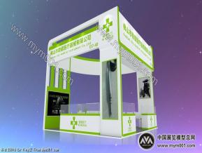 稳健展览模型图片