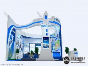 高培奶粉展会模型图片