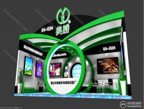 南海叶俊缝制设备展览模型图片