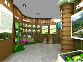 林业局展厅模型图片