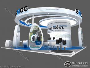 GMCC展台模型图片