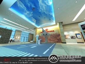 国防交通展厅3D模型图片