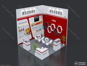 椒麻鸡展览模型