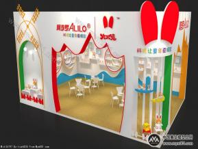 阿李罗展览模型图片