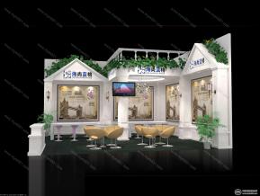 海尚蓝格墙纸展览模型图片