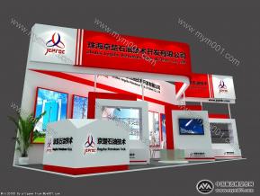 京楚石油展展览模型图片