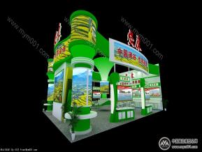 安康展览模型图