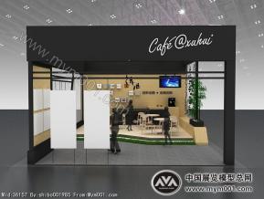 金融展台模型