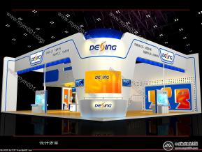 德赛电子展览模型