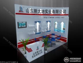 18平两开口建材展展位