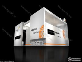 SmileGate展台2013效果图