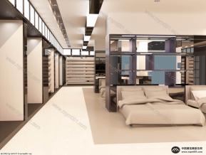 富尼诺家纺展示空间3D渲染图