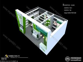 竹世纪展览模型